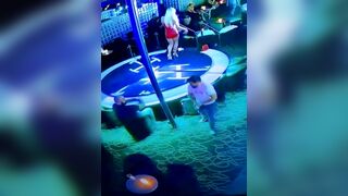 Greedy Pervert Steals Stripper's Tip Money