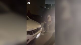 Drunk Dude gets Jumped by dozen black dudes