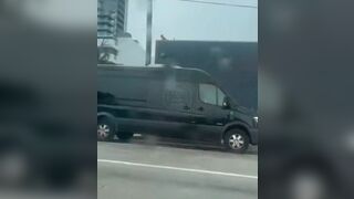 Rainy Day Road Rage  In Florida