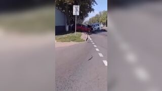 Moment Of Deadly Crash In Kazakhstan