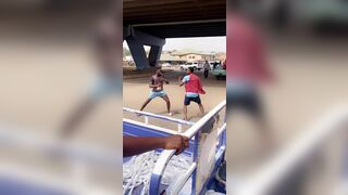 Street Fight In Ghana