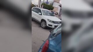 VW Driver fled after running over woman in San Luis Potosí