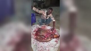 Ritualist Caught With Quartered Male Body In Nigeria