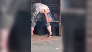 Crazy Dude Caught Fisting A Woman’s Ass In Public