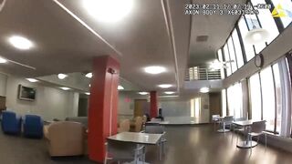 Bodycam video recording presents st paul authorities killing male approaching