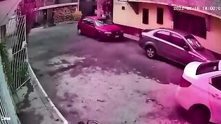 The car crushed the child. Video.