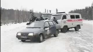 ROAD ACCIDENT. Moscow region. Winter. 2006