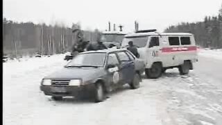 Road accident. Moscow region