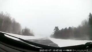 Head-on collision in the Tomsk region