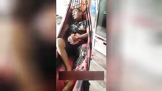 A man was gutted in his sleep. Video. Brazil.