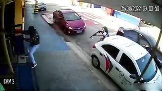 Classic robbery of collectors. Video.