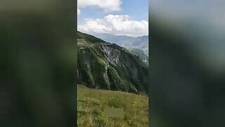 Spectacular helicopter crash. Gudauri, Georgia.