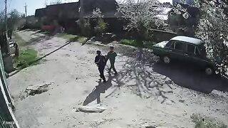 Children found an RPG and decided to shoot from it