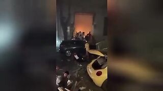 Terrorist act in Baku. Azerbaijan. Video.