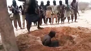 Execution of the Taliban. Afghanistan. Video.