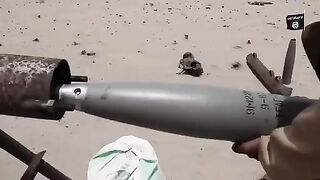 ISIS terrorists blow up hostages with a rocket