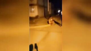 Execution of the rapist. Venezuela. Video.