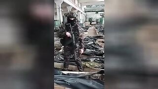 Corpses of Ukrainian soldiers Bakhmut, Ukraine