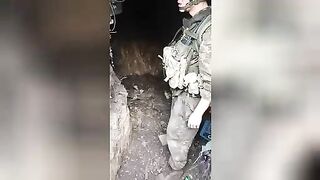 Russian military captured a Ukrainian. Video.