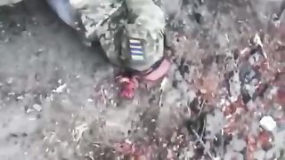 Castration of a soldier of the Armed Forces of Ukraine. 2