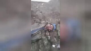 Corpses of Ukrainian soldiers. Mariupol. Video.