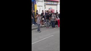 Phone Snatcher Captured By Mob In Colombia