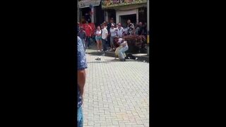 Machete Fight In Antioquia, Colombia