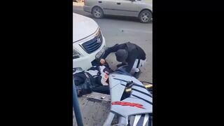 Last Ride Of Russian Biker