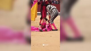 Bullfighter Andrés Roca Rey Gored in Spain