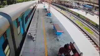 Man dies after accidentally falling from moving train