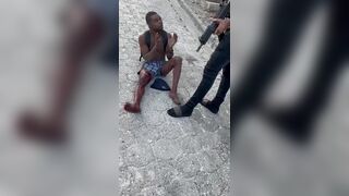 Thief Interrogated And Executed By Gang Member In Haiti