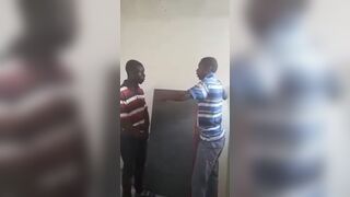 Captured Thieves Forced To SSlap Each Other