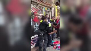 Migrant Who Touched A Local Woman Punched By German Officer