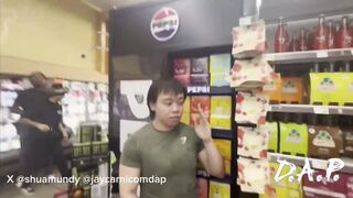 Asian Pedo Gets Bitched Slapped