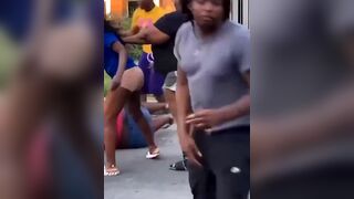 Jumbo Ratchets get into a Stick Fight