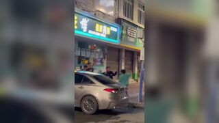 Sword Gang Attack In China