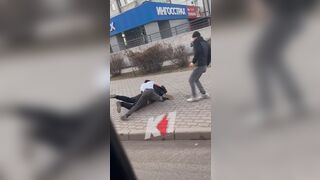 Bus Drivers Get Into A Fight Over Passengers In Russia