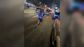 Fight In Los Angeles Ends With Bottle To The Head