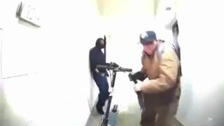 Armed migrants attempting to take over a luxury apartment in Denver