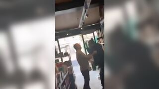 London Shoplifter Caught Red Handed