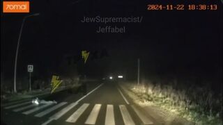 Unlucky Ukrainian immigrant is run over 3 times in Poland.