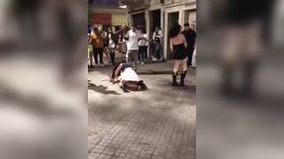 Trashy Girls Fight In Argentina