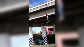 Executed Man Hung From Overpass In Chiapas, Mexico