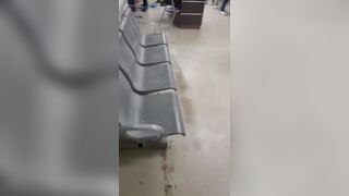 Haitian patient and his wife attack health personnel at Darío Contreras Hospital