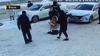 Woman Knocked Out, Kidnapped After Drunk Fight in Russia