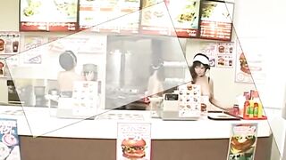 Fast food restaurant in Japan