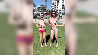 Flashing NSFW Natural Tits Public Porn GIF by stephinspace