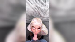 I’m a hijabi slut addicted to sucking white cock