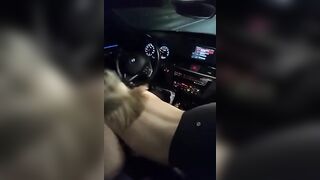 Blowjob in a car